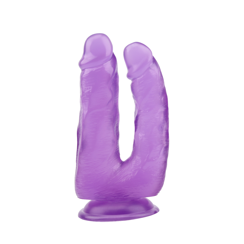 18 CM Double Dildo - Purple koop je bij Speelgoed voor Volwassenen