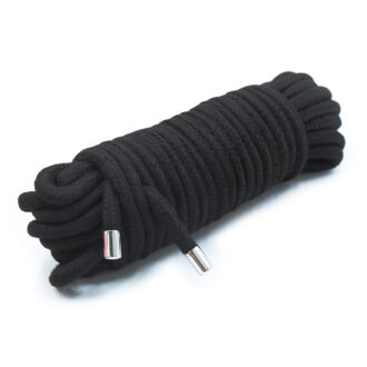 20 Meter BDSM Cotton Rope Black koop je bij Speelgoed voor Volwassenen
