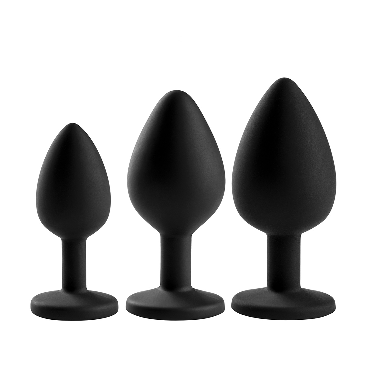 3 Plugs Set Elegant Black koop je bij Speelgoed voor Volwassenen