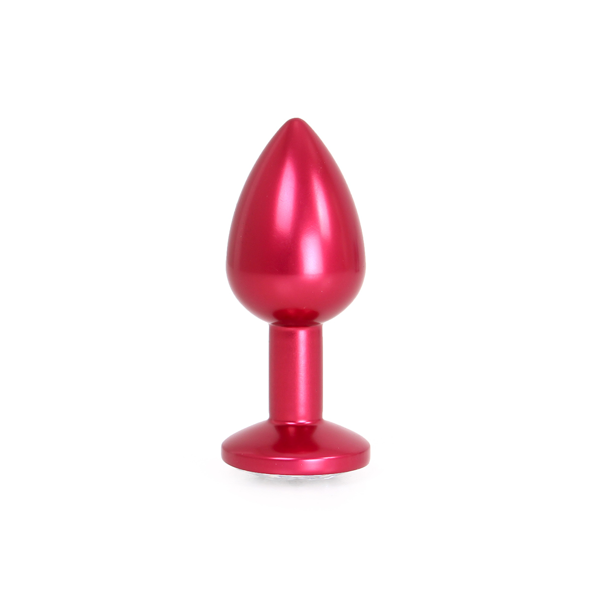Aluminium-Buttplug-Red-with-Clear-Gem-OPR-2820036-2