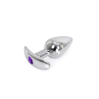Aluminium Handle Buttplug Purple Gem koop je bij Speelgoed voor Volwassenen