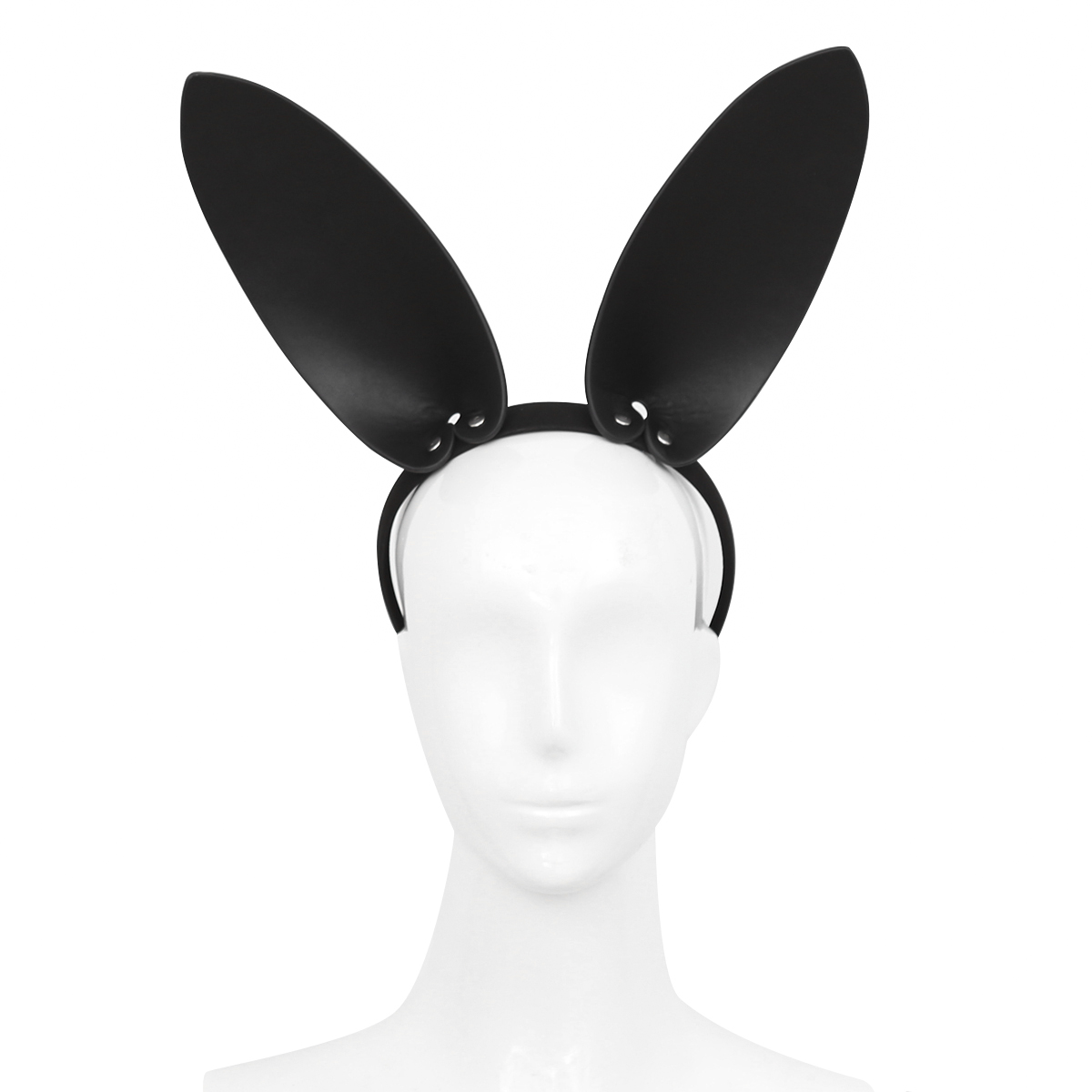 Black-Leather-Bunny-Ears-Headband-OPR-321026-1