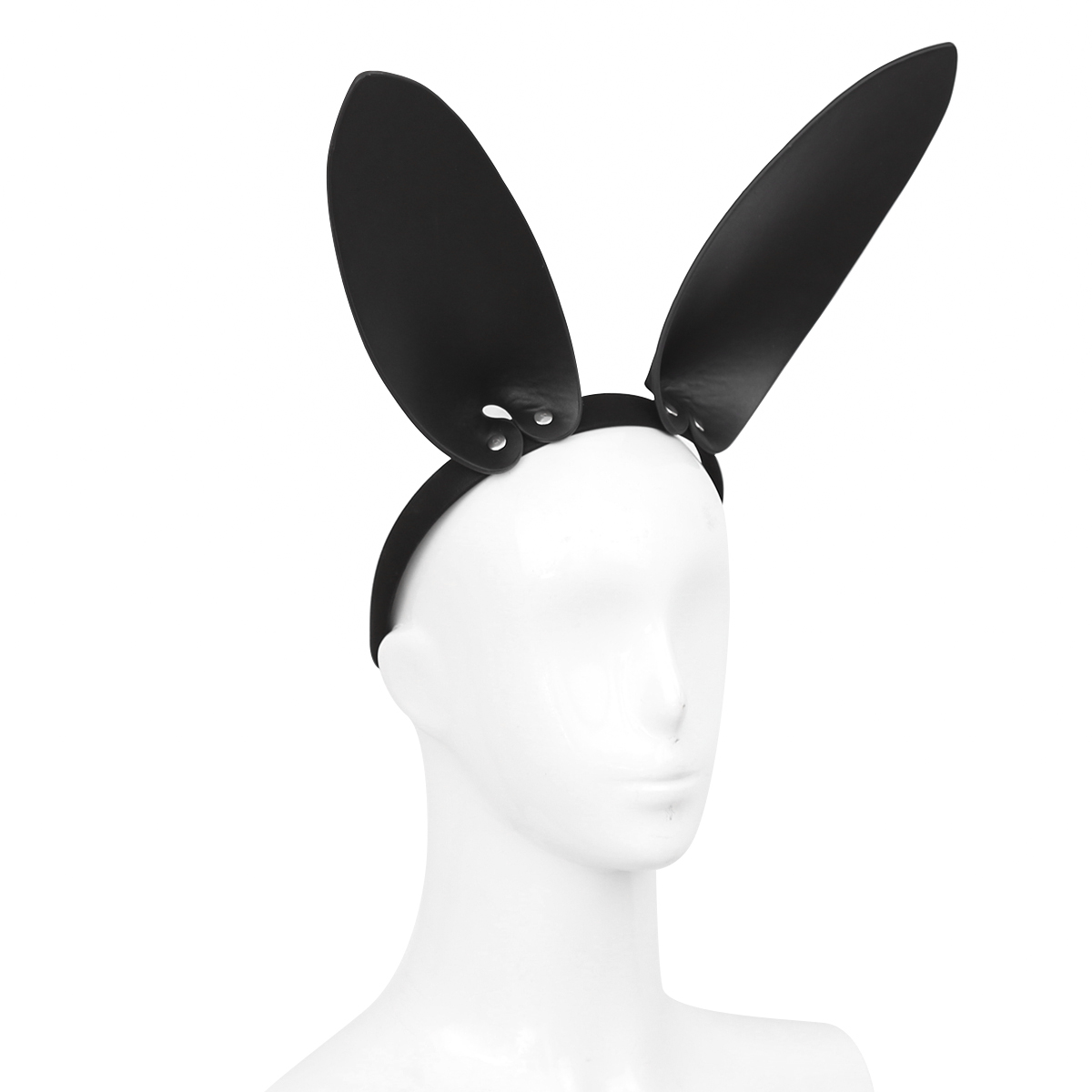 Black-Leather-Bunny-Ears-Headband-OPR-321026-2