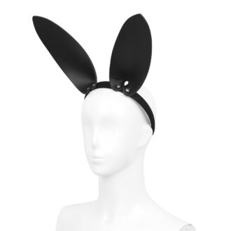 Black Leather Bunny Ears Headband koop je bij Speelgoed voor Volwassenen