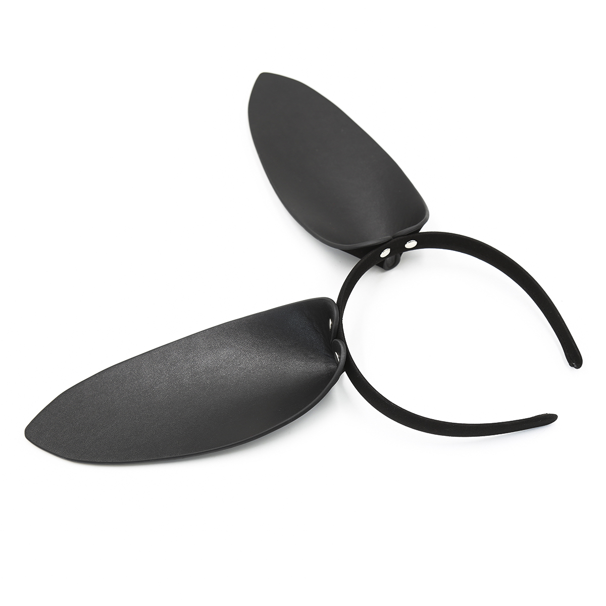 Black-Leather-Bunny-Ears-Headband-OPR-321026-4
