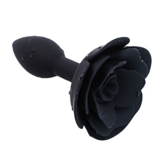 Black Rose Silicone Anal Plug koop je bij Speelgoed voor Volwassenen