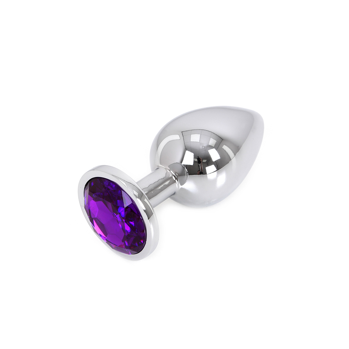 Buttplug Aluminium Purple Large koop je bij Speelgoed voor Volwassenen