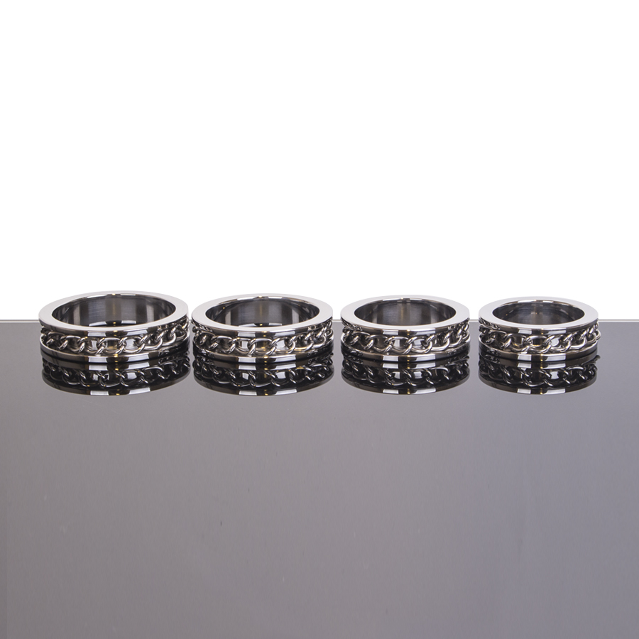Chain Link Cockring – 45 mm