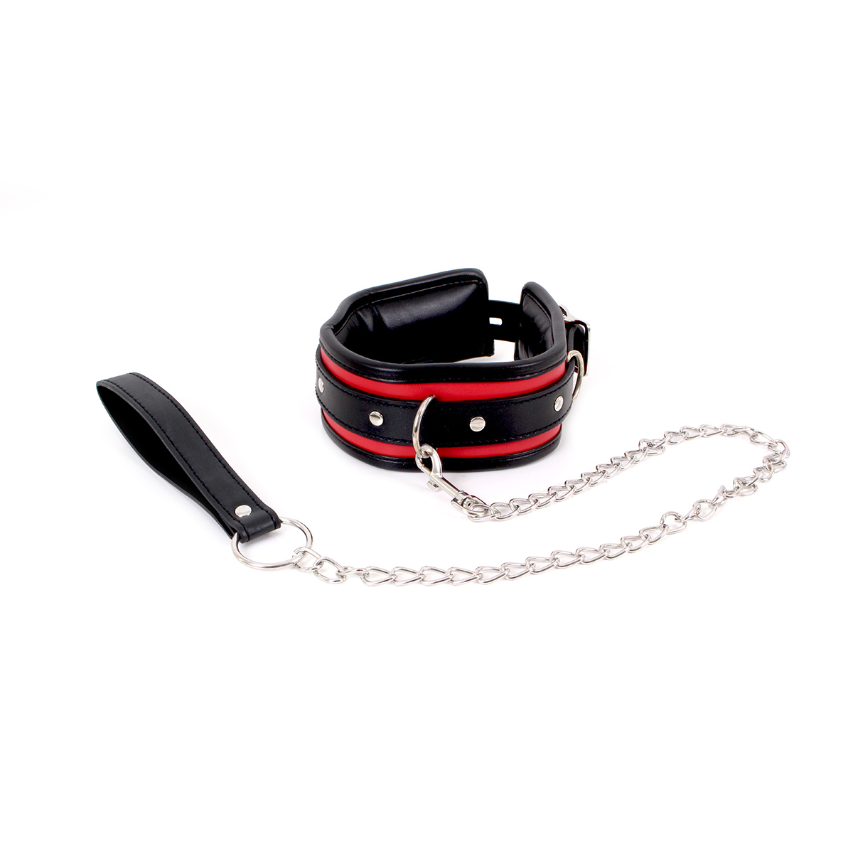 Collar-Black-Red-with-Leash-OPR-3010029-2