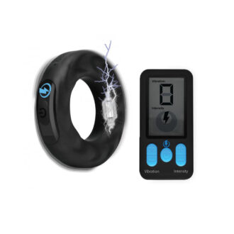 E-Stim Pro Silicone Cock Ring Vibe w/ Remote koop je bij Speelgoed voor Volwassenen