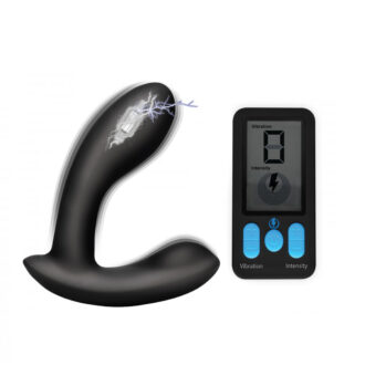 E-Stim Pro Silicone Prostate Vibe w/ Remote koop je bij Speelgoed voor Volwassenen