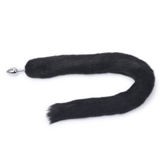 Fox Tail Plug Black Long koop je bij Speelgoed voor Volwassenen