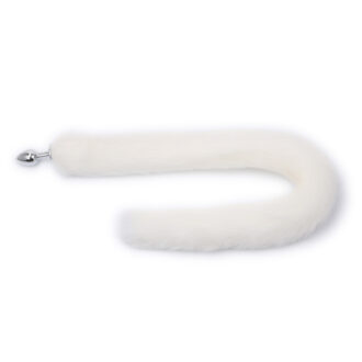 Fox Tail Plug White Long koop je bij Speelgoed voor Volwassenen