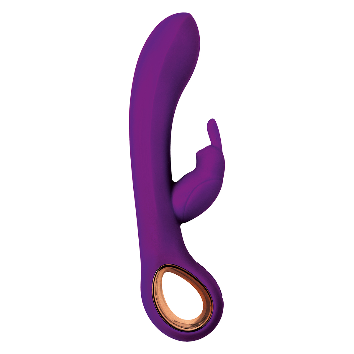 G-Spot Vibrator with Clitorial Stimulation Purple