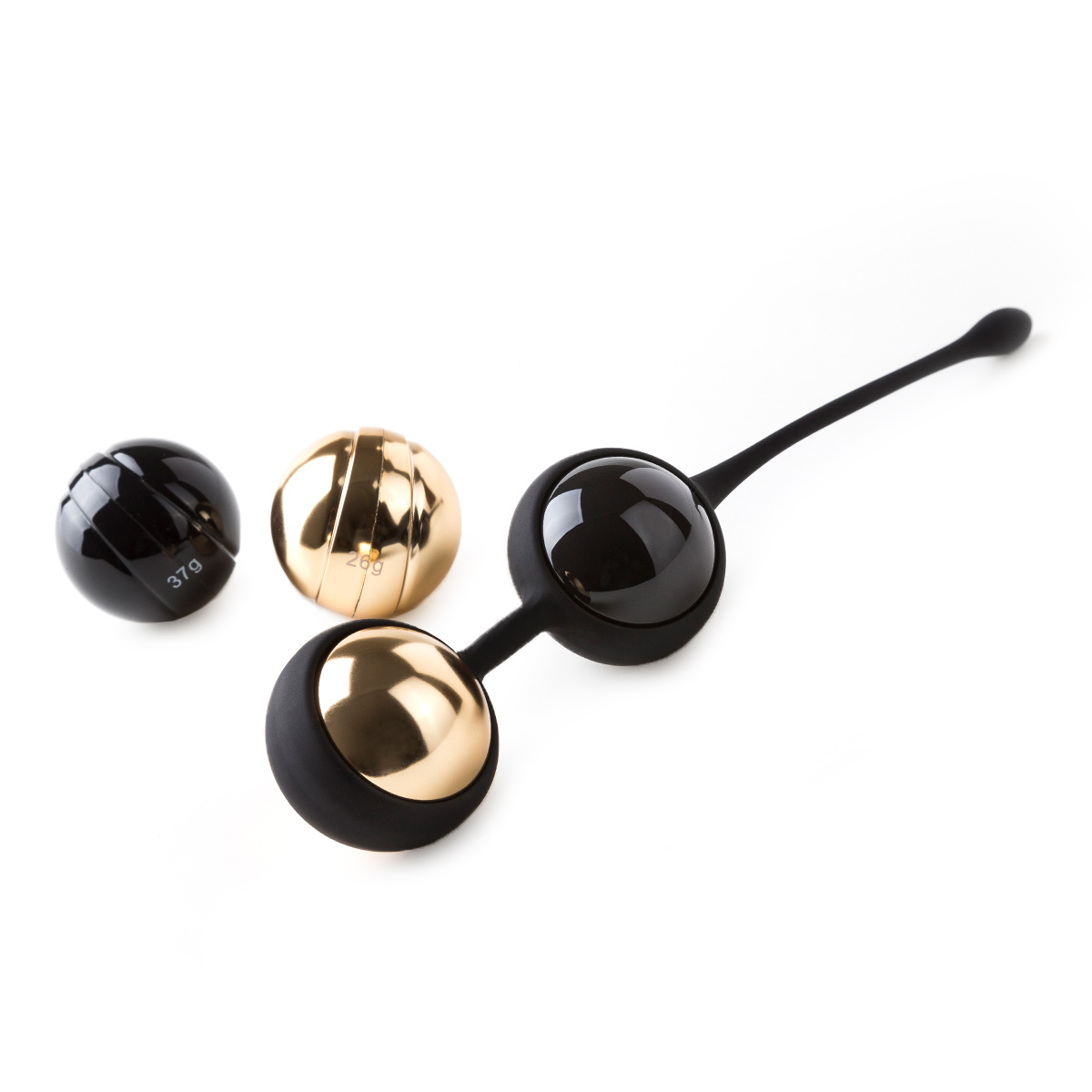 Geisha Balls Denae Kegel Balls – Black & Gold