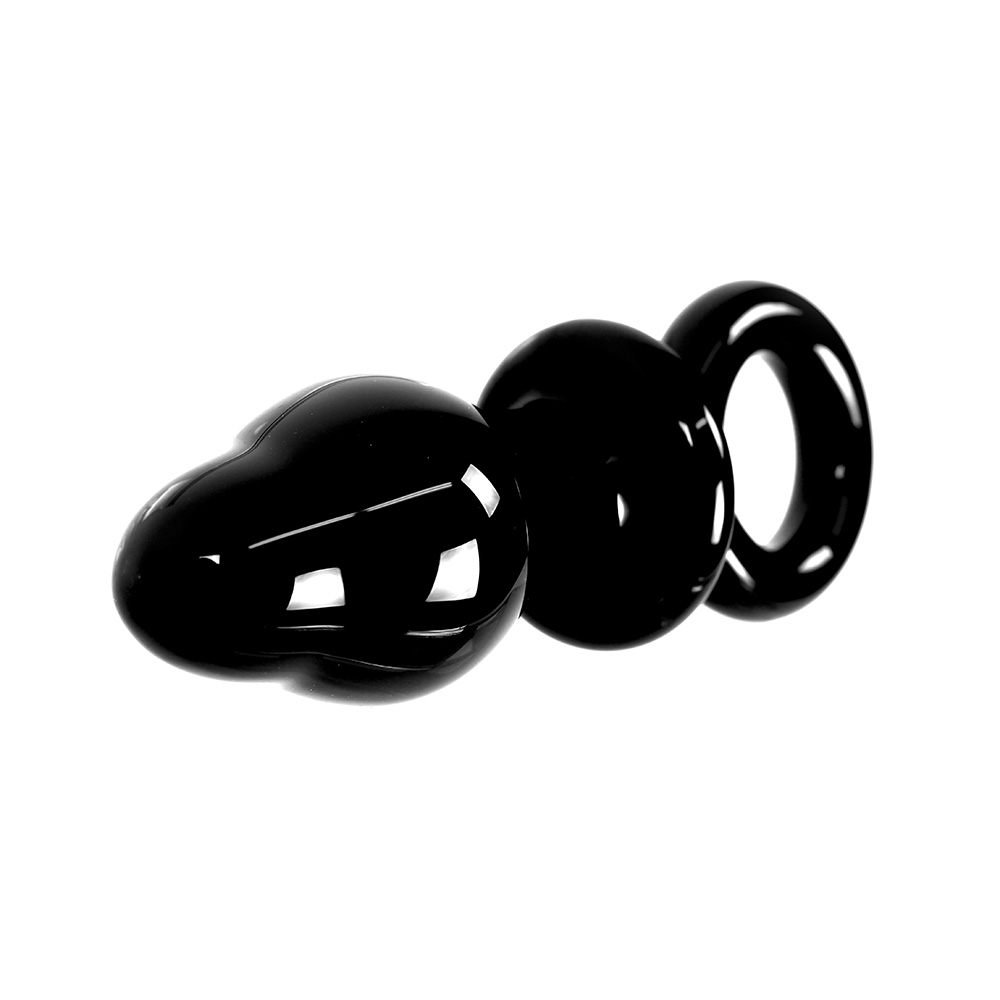 Glass-Buttplug-Black-O-ring-OPR-2820031-1