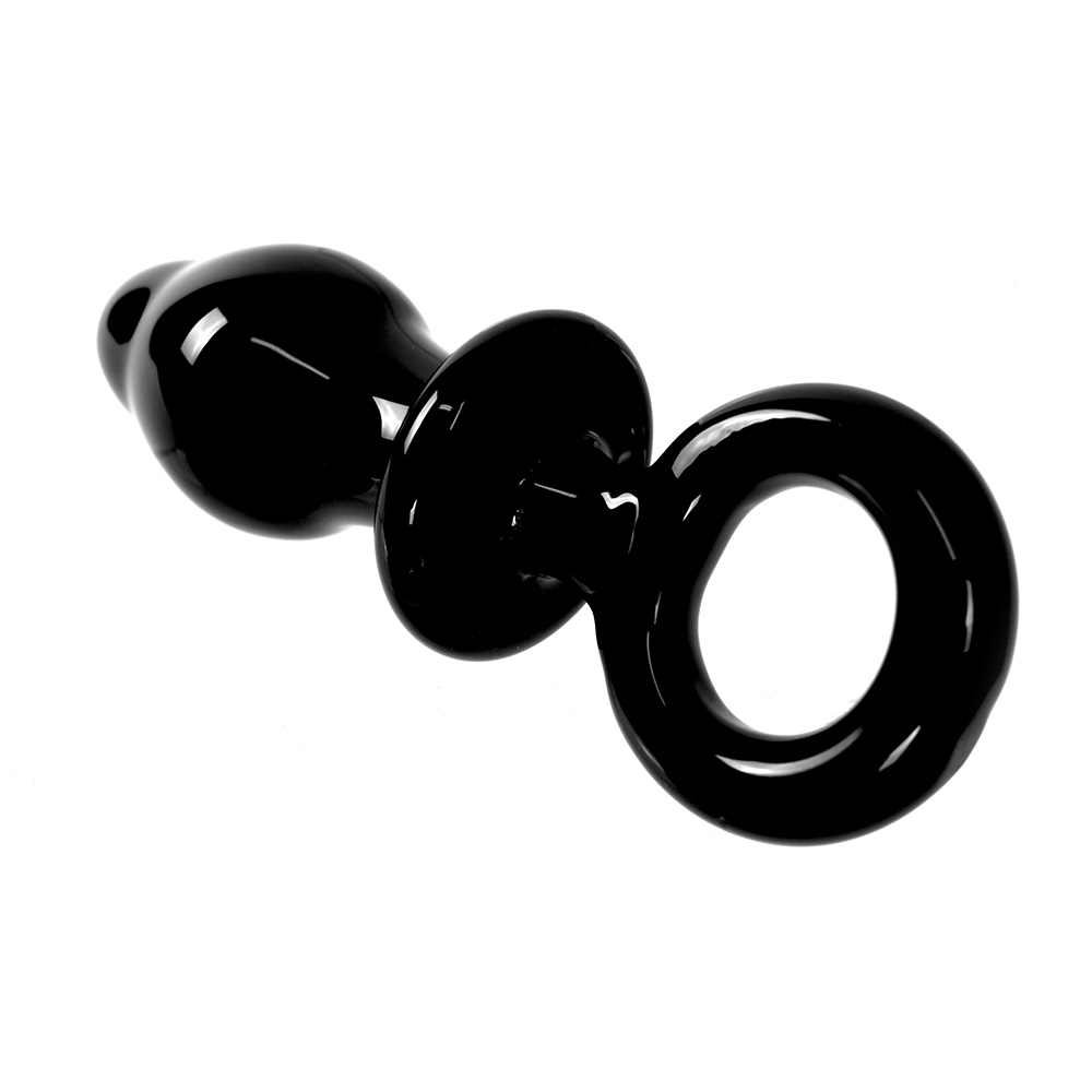 Glass-Buttplug-Black-O-ring-OPR-2820031-2