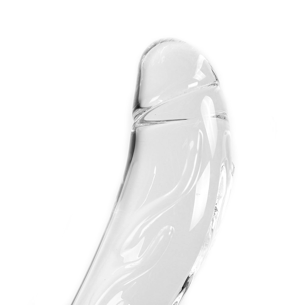 Glass-Dildo-Clear-Swan-Curve-Red-Dots-OPR-2820005-1