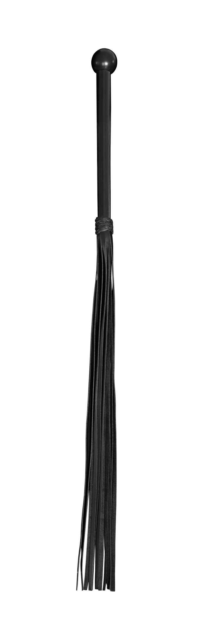 Leather Whip with wooden handle