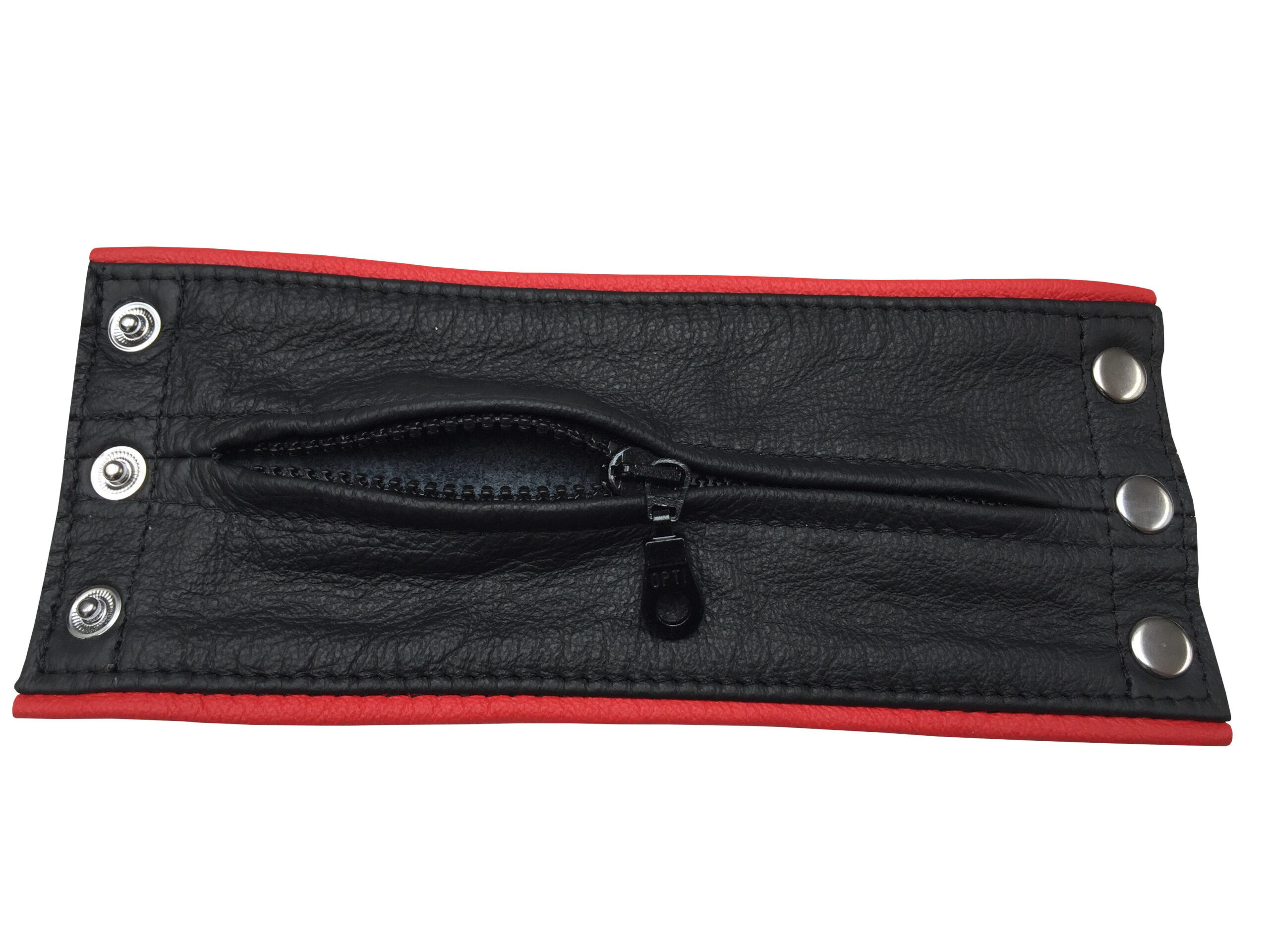 Leather-bracelet-wallet-red-134-KIO-0190-2