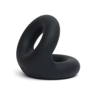 Liquid Silicone Rugby Ring - Black koop je bij Speelgoed voor Volwassenen