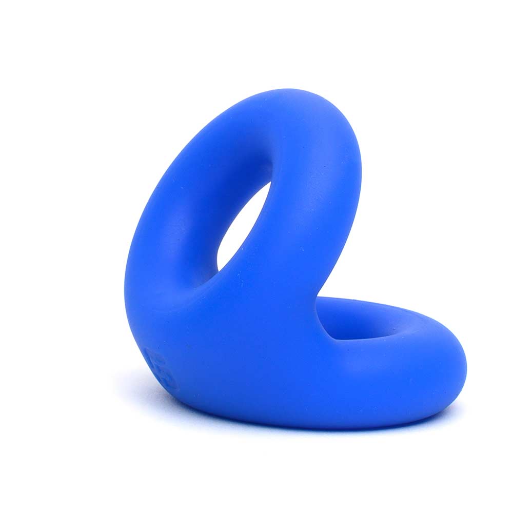 Liquid Silicone Rugby Ring – Blue