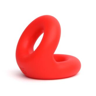 Liquid Silicone Rugby Ring - Red koop je bij Speelgoed voor Volwassenen