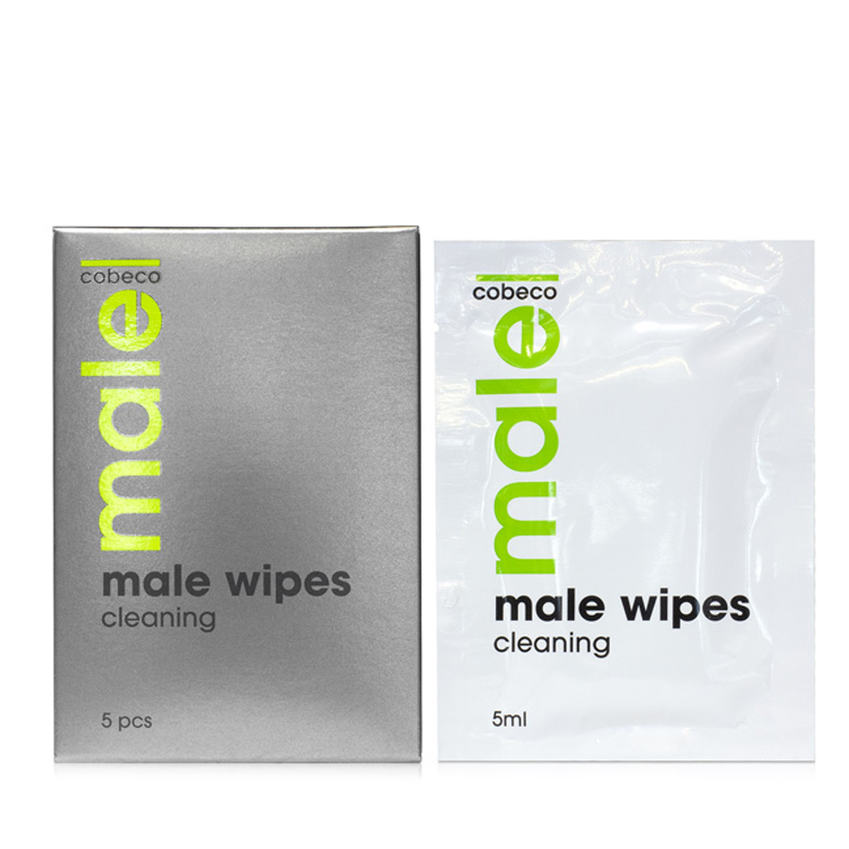 MALE Wipes Cleaning 5 x 5 ml