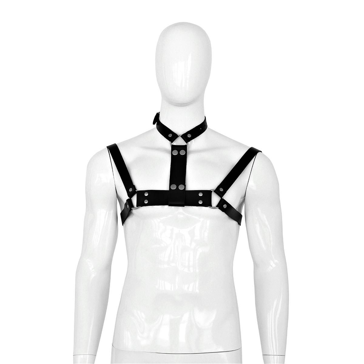 Male-Leather-Collar-and-Chests-Strap-134-KIO-0353-2