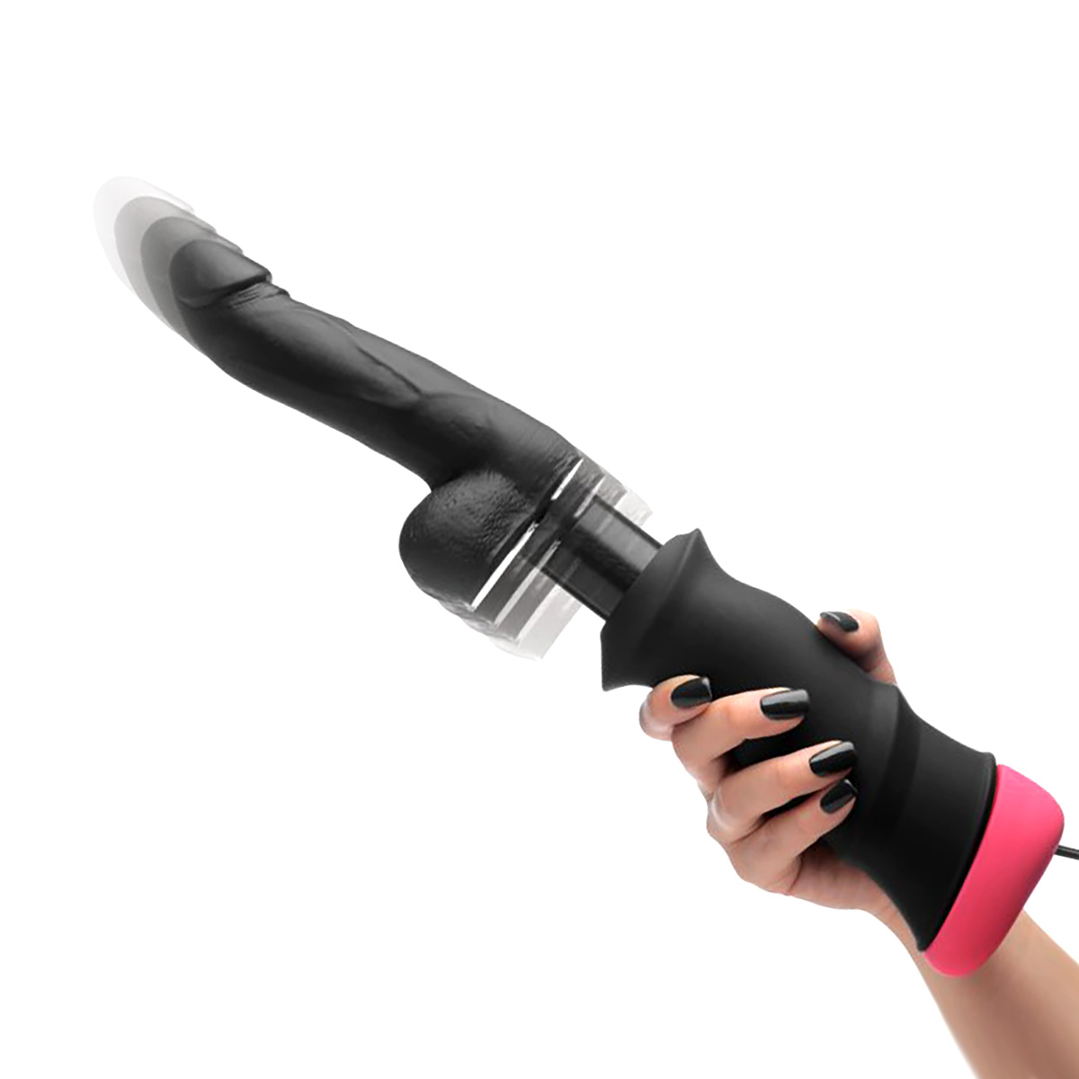 Mega-Pounder Hand-Held Thrusting Dildo koop je bij Speelgoed voor Volwassenen