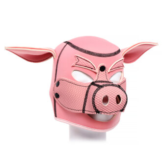 Neoprene Pink Pig BDSM Hood koop je bij Speelgoed voor Volwassenen