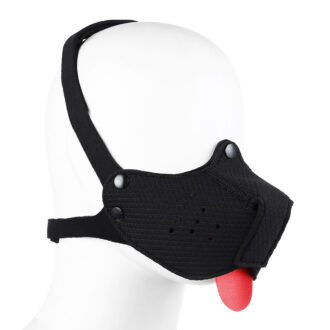Neoprene Puppy Dog Black Mouth Mask koop je bij Speelgoed voor Volwassenen