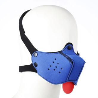 Neoprene Puppy Dog Blue Mouth Mask koop je bij Speelgoed voor Volwassenen