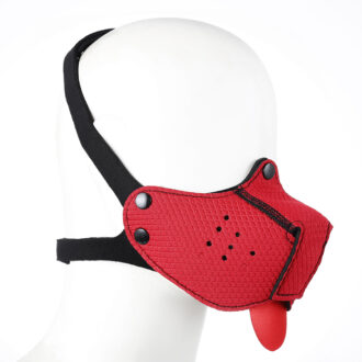 Neoprene Puppy Dog Red Mouth Mask koop je bij Speelgoed voor Volwassenen