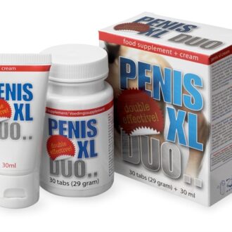 Penis XL DUO Pack (30 tabs + 30 ml) (gb/nl/fr/it/es/de/pl) koop je bij Speelgoed voor Volwassenen