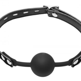 Premium Hush Locking Silicone Comfort Ball Gag koop je bij Speelgoed voor Volwassenen