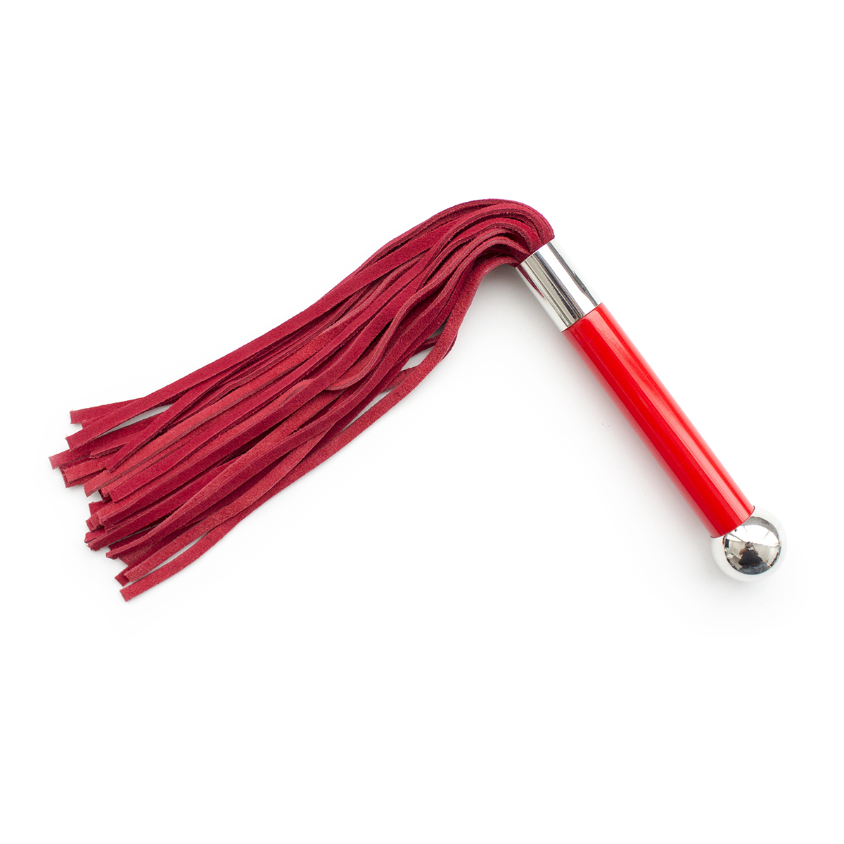 Red Flogger With Acrylic Handle