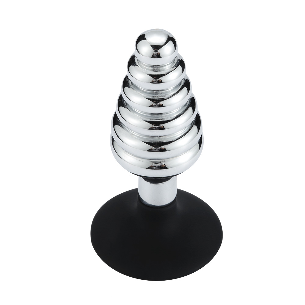Ribbed-Anal-Plug-With-Suction-Cup-OPR-3330014-1