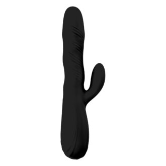 Rotating Vibrator with Clitorial Stimulation Black koop je bij Speelgoed voor Volwassenen