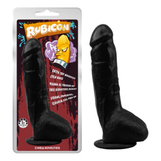 Rubicon Suction Dildo 2 Black koop je bij Speelgoed voor Volwassenen