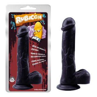 Rubicon Suction Dildo 4 Black koop je bij Speelgoed voor Volwassenen