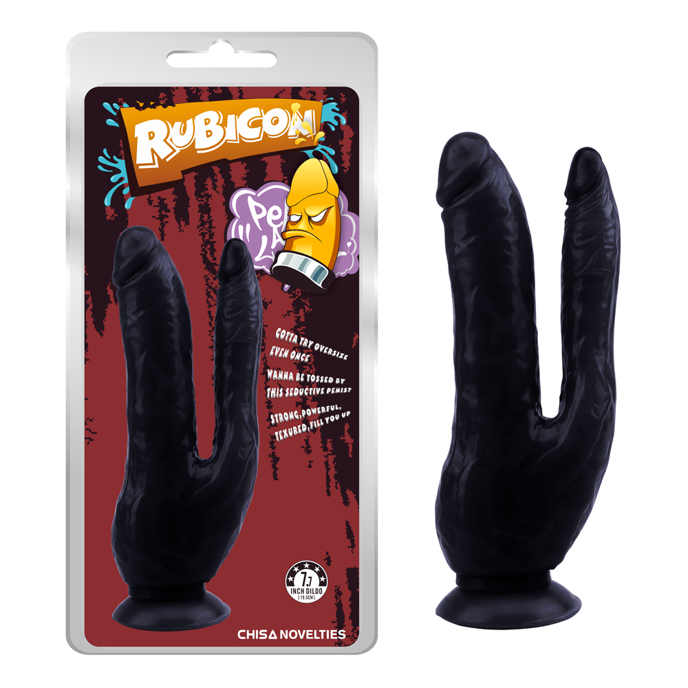 Rubicon Suction Dildo 6 Black
