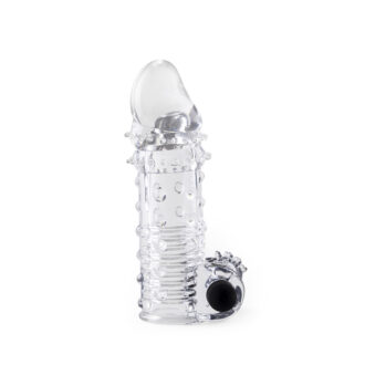 S11 Realistic Sleeve Clear 15.5 cm with Vibration koop je bij Speelgoed voor Volwassenen