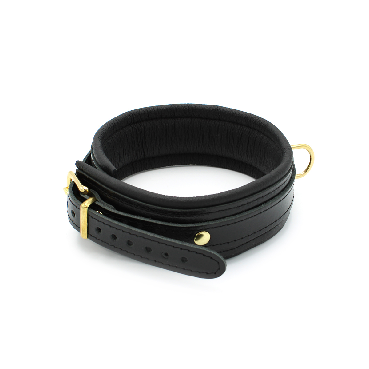 Shiny-Black-Leather-Collar-134-KIO-0325-1