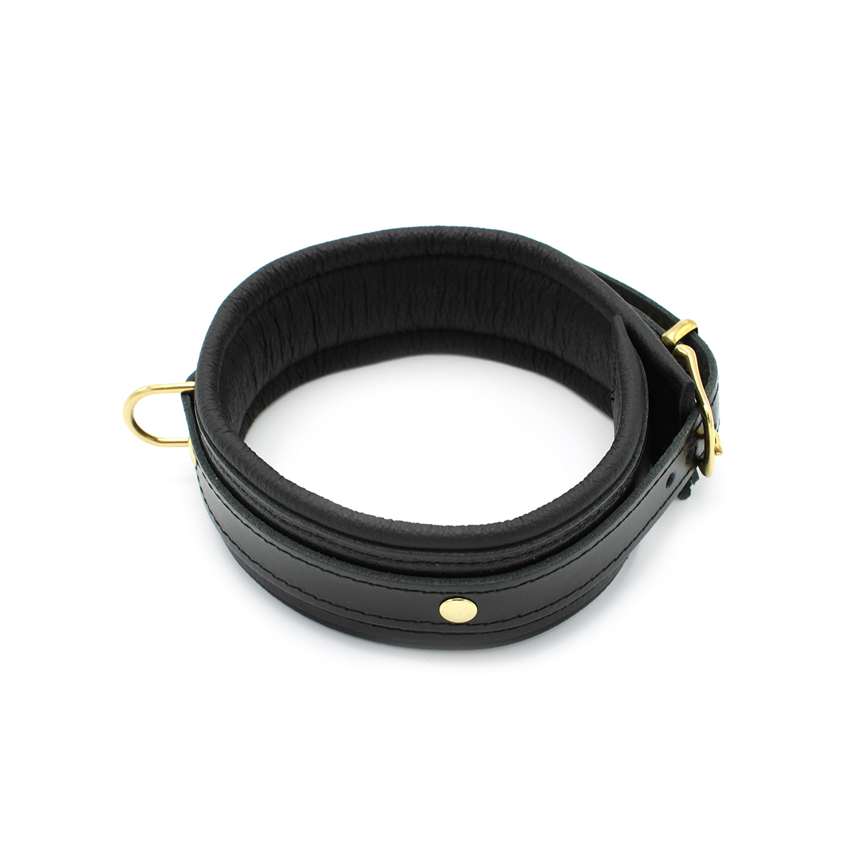 Shiny-Black-Leather-Collar-134-KIO-0325-3