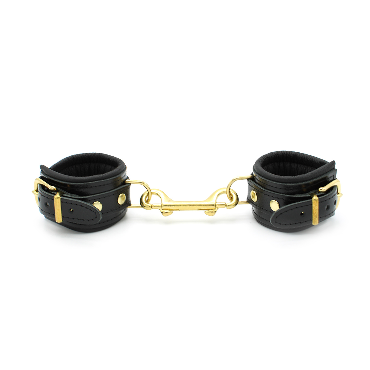 Shiny-Black-Leather-Handcuff-134-KIO-0326-4