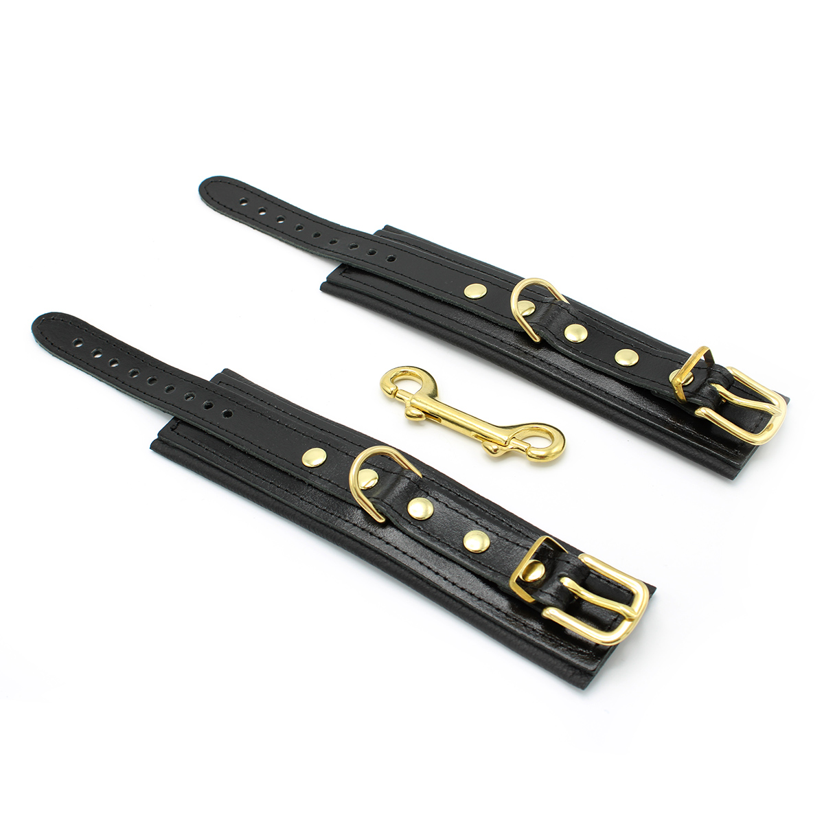 Shiny-Black-Leather-Handcuff-134-KIO-0326-5