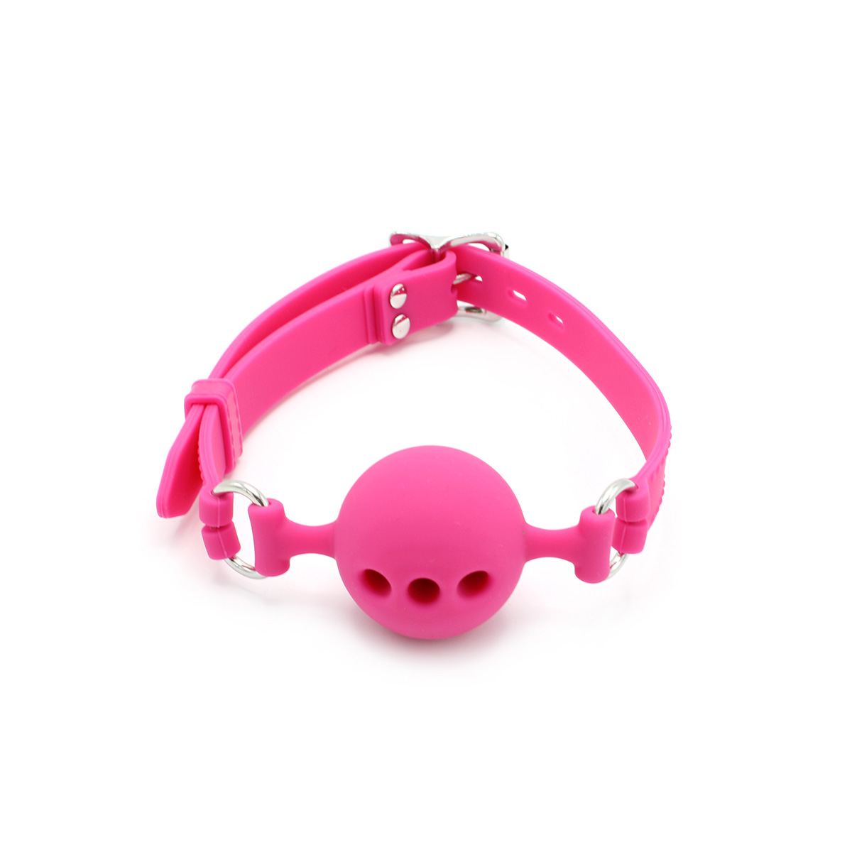 Silicone-Ball-Gag-with-Holes-Pink-OPR-2050065-2