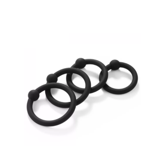 Silicone Penis Glans Ring Set koop je bij Speelgoed voor Volwassenen