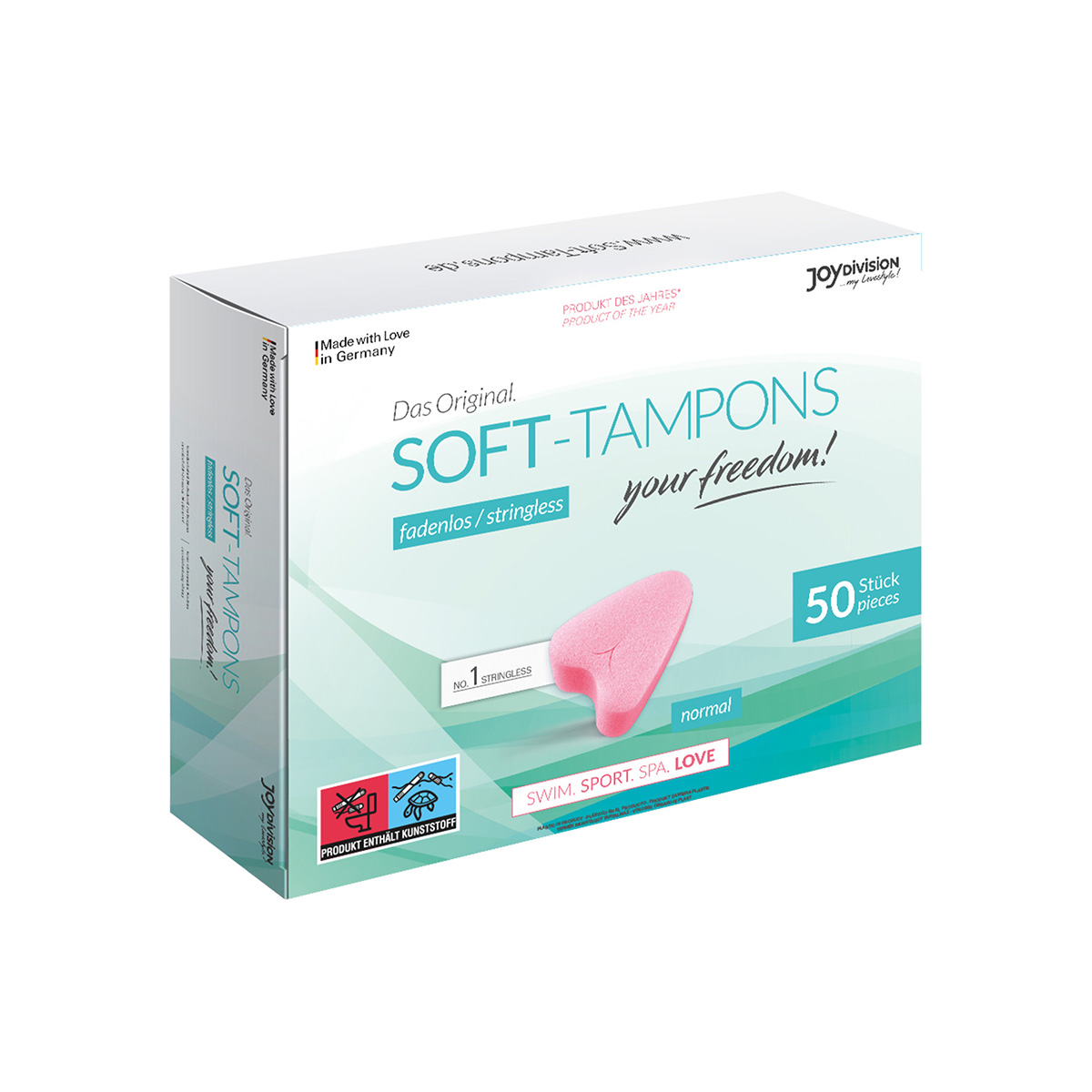 Soft-Tampons Normal 50-Pack koop je bij Speelgoed voor Volwassenen
